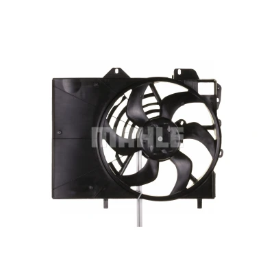 Abbildung von MAHLE ORIGINAL CFF 271 000P Lüfter 380 12 320 elektrisch mit Kühlerlüfterrahmen (Zarge) PEUGEOT: 207 CC, Schrägheck, SW