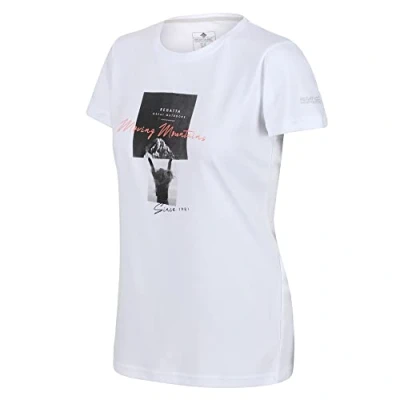 Abbildung von Regatta Unisex Fingal Vi Damen T Shirt, weiß, 46 DE