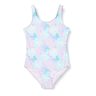 Abbildung von Hurley Mädchen Hrlg One Piece W/Twist Back Einteiliger Badeanzug, Light Orchid, 8 años