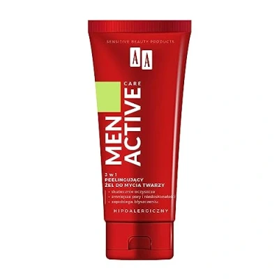 Abbildung von AA Men Active Care 3in1 Peeling Gesichtsreiniger 150ml