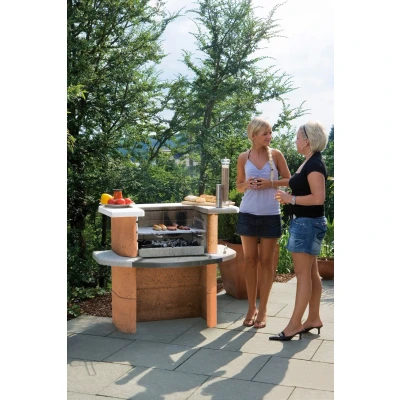 Abbildung von Buschbeck Holzkohlegrill &quot;Grillbar Rica&quot;, BxTxH: 110x65x93 cm