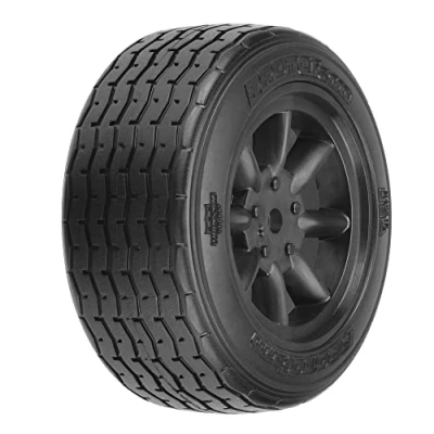 Abbildung von PROTOform 1/10 VTA Front 26mm Tires Mounted 12mm Blk Wheels (2)