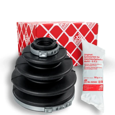 Abbildung von FEBI BILSTEIN 173210 Achsmanschette radseitig, Vorderachse Gummi FORD: Focus 3 Turnier, 2 Kombi, Schrägheck