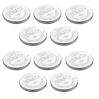 Abbildung von Uhrenbatterie Renata Swiss Made 391 oder SR1120SW AG8 1.5V schnelle Schiff (10 x SR 1120 SW)
