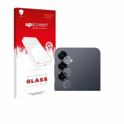 Abbildung von upscreen Schutzglas für Samsung Galaxy S25 Plus (NUR Kameraschutz) Schutzfolie, Glas Folie [Klar, 9H Panzerschutz, Anti Fingerprint]