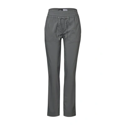 Abbildung von Cecil Casual FIT Stoffhose, Damen, Größe: XXLx28, Grau