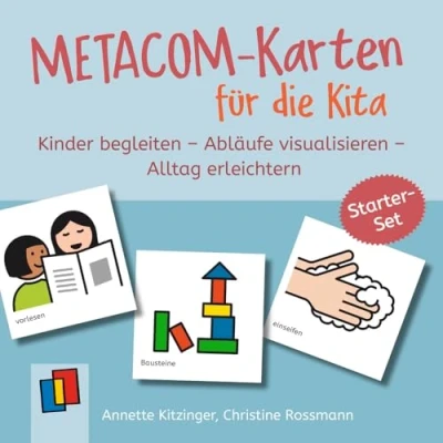 Abbildung von METACOM Karten für die Kita: Kinder begleiten Abläufe visualisieren Alltag erleichtern (Starter Set)