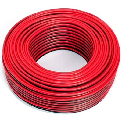 Abbildung von Lautsprecherkabel 2x1,50mm2 50m rot schwarz CCA Audiokabel Boxenkabel
