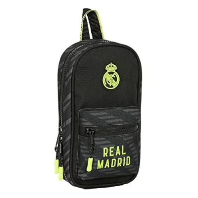 Abbildung von safta Unisex Kinder Artikel Federmäppchen Rucksack C/4 Port.gefüllt Real Madrid 3. Team 22/23, bunt, Medium