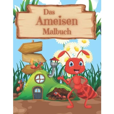 Abbildung von Das Ameisen Malbuch: 60 wunderschöne Motive zum ausmalen