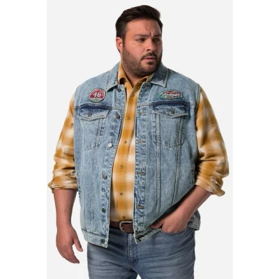 Abbildung von John F. Gee Taschen Weste, Herren, Größe: XL, Light blue