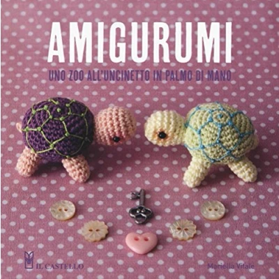 Abbildung von Amigurumi. Uno zoo all&#039;uncinetto in palmo di mano (Cucito, ricamo, tessitura)
