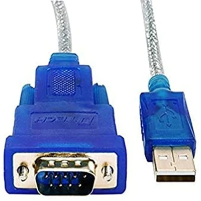 Abbildung von DTech USB auf RS232 DB9 Seriell Port Adapterkabel mit FTDI Chipsatz Unterstützt Windows 11 10 8 7 und Mac Linux (5m)