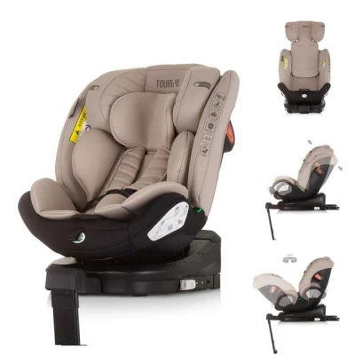 Abbildung von Chipolino Autokindersitz Kindersitz Tourino i Size, ab: 0, bis: 12, 36 kg, Isofix, höhenverstellbar, Stützbein, drehbar