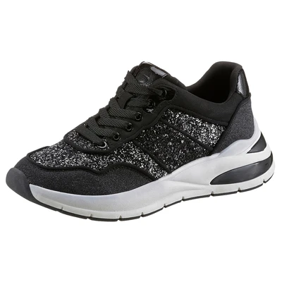 Abbildung von Tamaris Sneaker low, Damen, Größe: 36, Black glam Schuhe