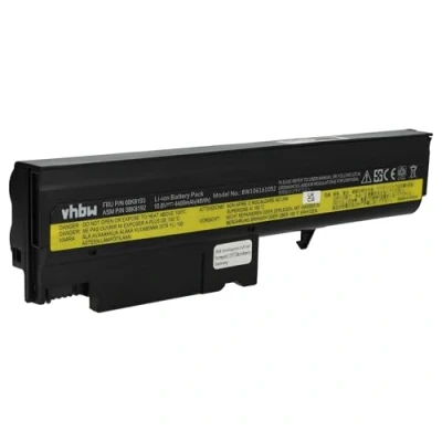 Abbildung von vhbw Akku kompatibel mit IBM ThinkPad T40, T40 2373, T40p, T41, T41p, T42, T42p, T43, T43 1871 Notebook (4400mAh, 10,8V, Li Ion)