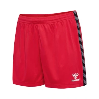 Abbildung von Hummel Authentic kurze Sporthose, Damen, Größe: 44, True red