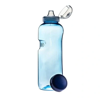 Abbildung von Greiner 0,75 L Trinkflasche Wasserflasche aus Tritan (BPA frei) + Sportdeckel Flasche Sport