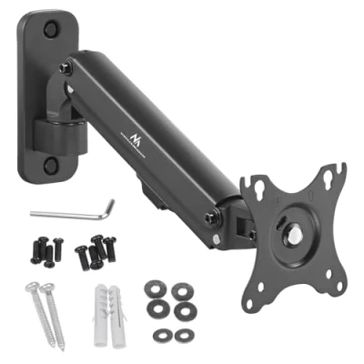 Abbildung von Maclean MC 458 Monitor Halterung, (bis 27,00 Zoll, Wandhalterung 17 27&#039;&#039; Gasfeder)