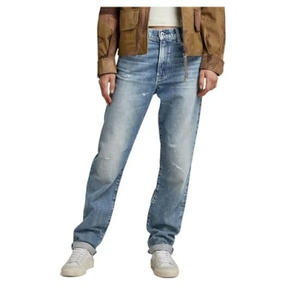 Abbildung von G STAR RAW Damen Virjinya Slim Jeans, Blau (sun faded ice fog destroyed D21078 B767 C275), 29W / 30L