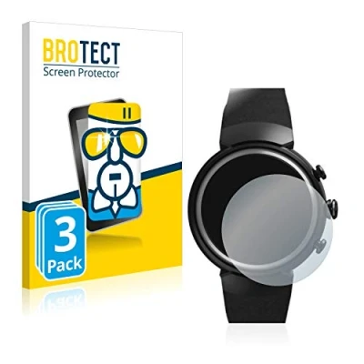 Abbildung von BROTECT Schutzglas für ASUS ZenWatch 3 1.39&quot; (3 Stück) Schutzfolie Panzer Folie Glas [Extrem Kratzfest 9H, Anti Fingerprint, Ultra Transparent]