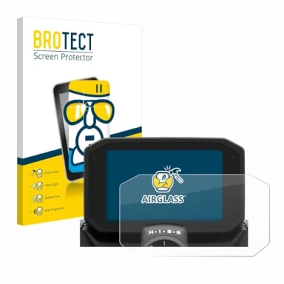 Abbildung von BROTECT Schutzglas für Honda Hornet CB 750 Schutzfolie Panzer Folie Glas [Extrem Kratzfest 9H, Anti Fingerprint, Ultra Transparent]