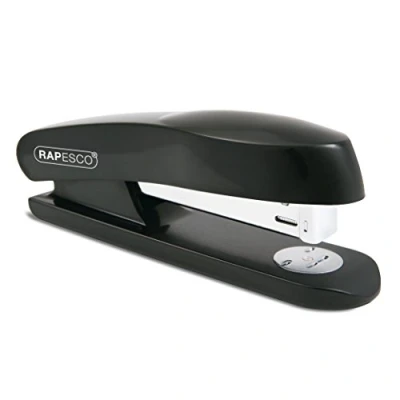 Abbildung von Rapesco R80260B1 Skippa Vollstreifen Heftgerät, Schwarz