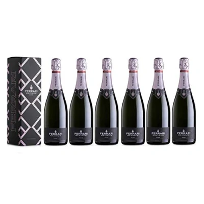 Abbildung von Ferrari MAXIMUM Rosé Brut Trentodoc Metodo Classico [ 6 Flaschen x 750ml ]