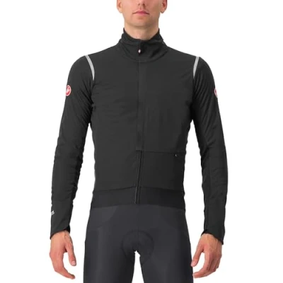 Abbildung von CASTELLI 4523505 085 ALPHA DOPPIO ROS JKT Jacket Unisex LIGHT BLACK/SILVER Größe M