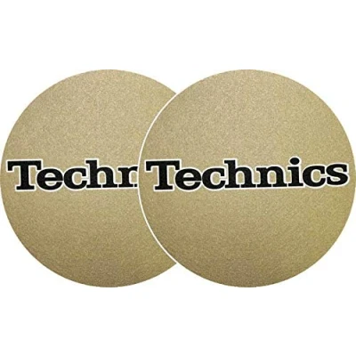 Abbildung von slipmat Factory Technics Gold Slipmat, 2 Stück