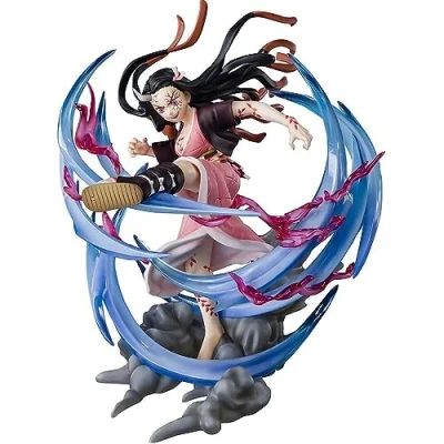 Abbildung von BANDAI SPIRITS Tamashi Nations Demon Slayer: Kimetsu no Yaiba Nezuko Kamado Form Advancing Ver FiguartsZERO Sammelstatue