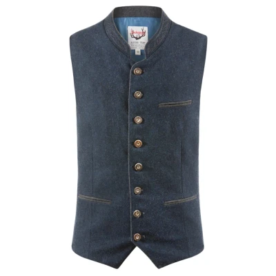 Abbildung von Stockerpoint Sirius Anzugweste Dark bluegrey, Herren, Größe: 44, blue grey