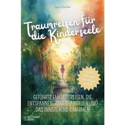Abbildung von Traumreisen für die Kinderseele: Geführte Fantasiereisen, entspannen, Ängste abbauen und das innere Kind umarmen. Auch hochsensible Kinder mit ADHS