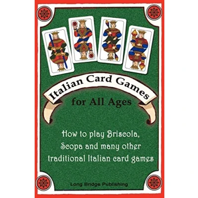 Abbildung von Italian card games for All Ages: How to play Briscola, Scopa and many other traditional
