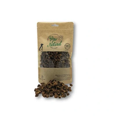 Abbildung von Paw Natural Hunde Leckerlis 250g Ziege Leckereien 100% Gluten &amp; getreidefrei aus frischem Fleisch gesunder Tiere (250g)
