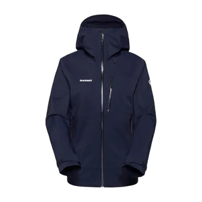 Abbildung von Mammut Damen Alto Guide Hooded Women Hardshell Jackets, Marine, L EU