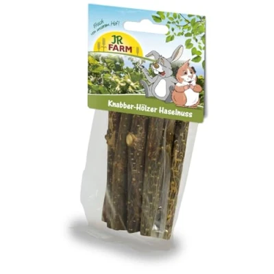 Abbildung von Jr Farm Nageholz Haselnuss Raufutter 3 x 9 18 cm 40 g...