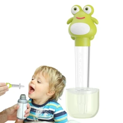 Abbildung von Baby Essentials Schnullerspender für Medizin, Fütterungsutensilien mit Nippel, Medizin