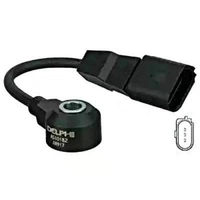 Abbildung von DELPHI AS10182 Klopfsensor VOLKSWAGEN: Golf 6, 5 Schrägheck, Eos, AUDI: A3 TT Coupe, Sportback, SEAT: Leon II Altea XL