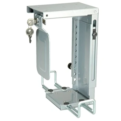 Abbildung von ROLINE Mini PC Halter, abschliessbar, silber