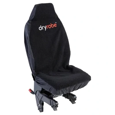 Abbildung von Dryrobe Wasserabweisender Autositzbezug (einzeln), schwarz/schwarz