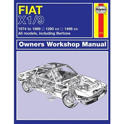 Abbildung von Fiat X1/9 (74 89) Haynes Repair Manual