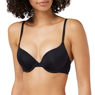Abbildung von Dorina Damen Push Up BH Michelle, Schwarz (Black V00), 70D