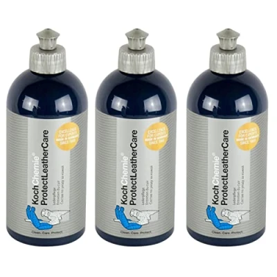 Abbildung von Koch Chemie 3X Protect Leather Care Lederpflege Lederreiniger Reiniger 500 ml
