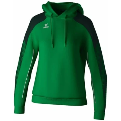 Abbildung von Erima Damen EVO STAR Kapuzenpullover (1072425), smaragd/pine grove, 34