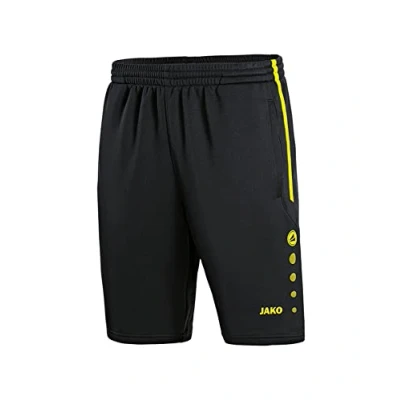 Abbildung von JAKO Herren Trainingsshort Active, schwarz/neongelb, M, 8595