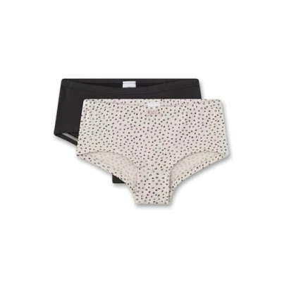Abbildung von Sanetta CUT Doppelpack Slip für Kinder, Größe: 128, Beige