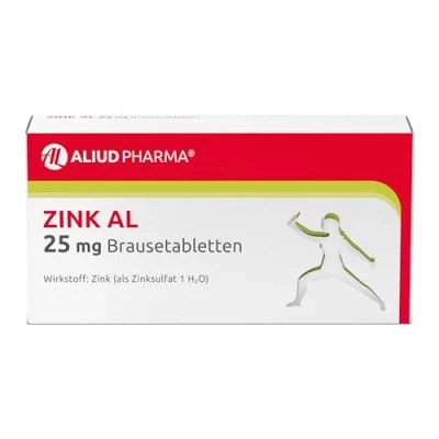 Abbildung von ZINK AL 25 mg Brausetabletten 40 St
