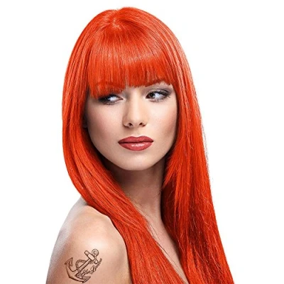 Abbildung von La Riche Directions Semi Permanent Tangerine Hair Colour Dye x 2