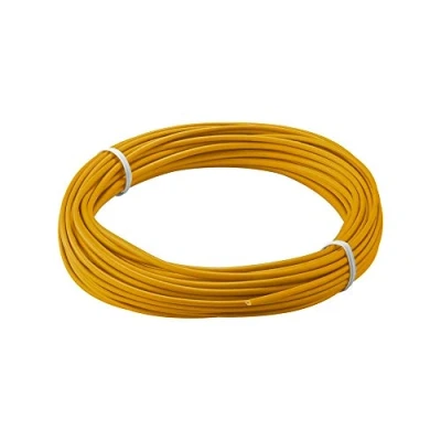 Abbildung von Goobay Kupferlitze isoliert, 10 m, Orange, Kupfer, 0,14 mm², Polyvinylchlorid (PVC), CE, m